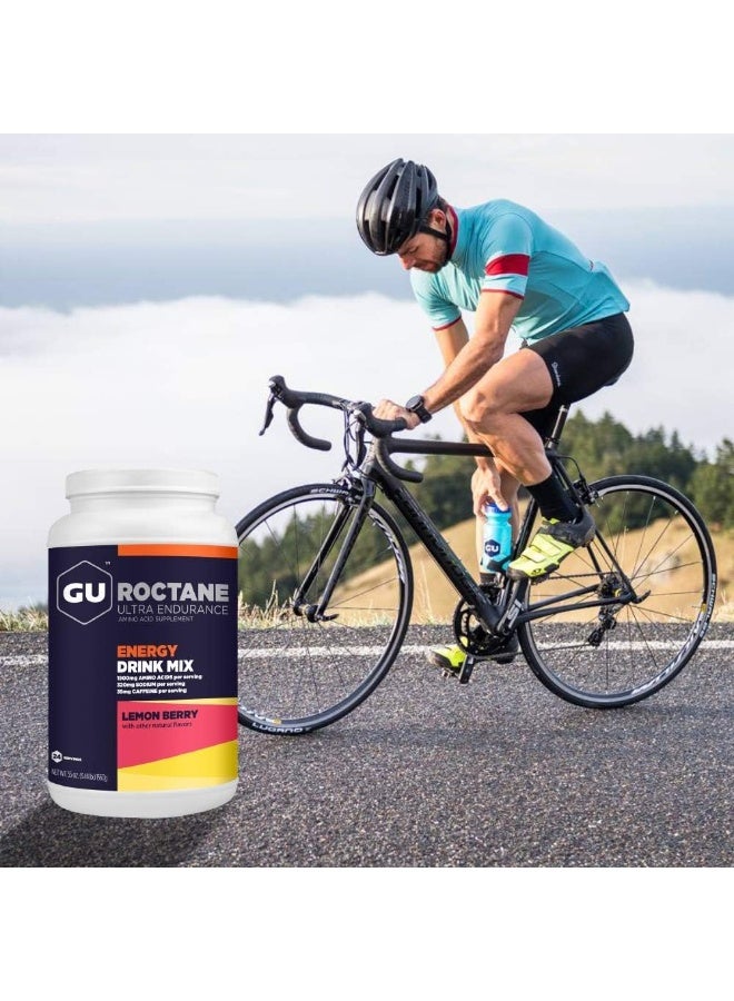 Gu Energy Roctane Ultra Endurance Energy Drink Mix, Lemon Berry - Image 5